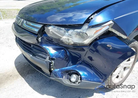 2014 Mitsubishi Outlander Se from USA, damaged, VIN JA4AZ3A38EZ003925